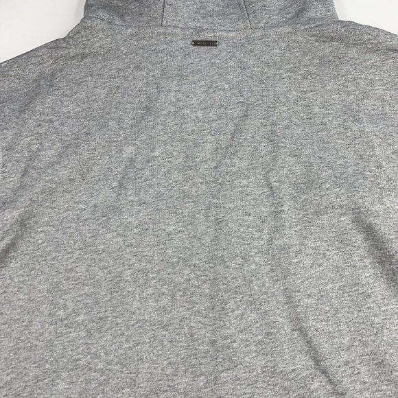 Inimigo Men’s Hoodie Embroidery Grey Sweater Red Heart Logo Supima Cotton M $195 - Picture 5 of 12